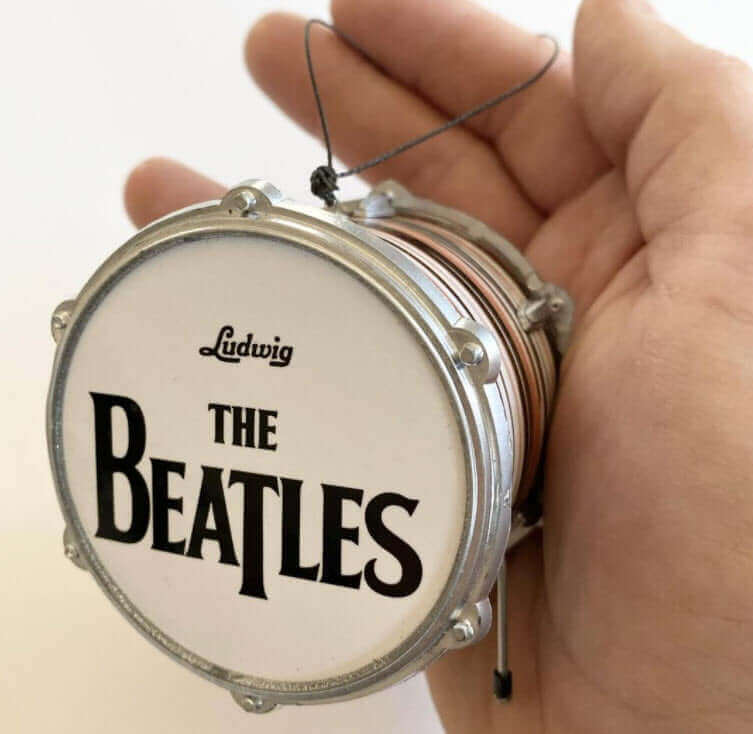 Beatles Fab Four Ringo Starr Drum Ornament 