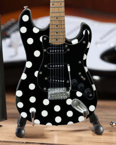 Buddy Guy - Miniature Fender™ Strat™ with Polka-dot Finish Guitar Replica