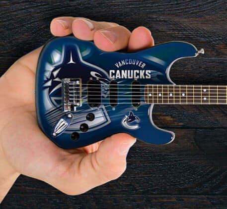 Vancouver Canucks 10“ Collectible Mini Guitar