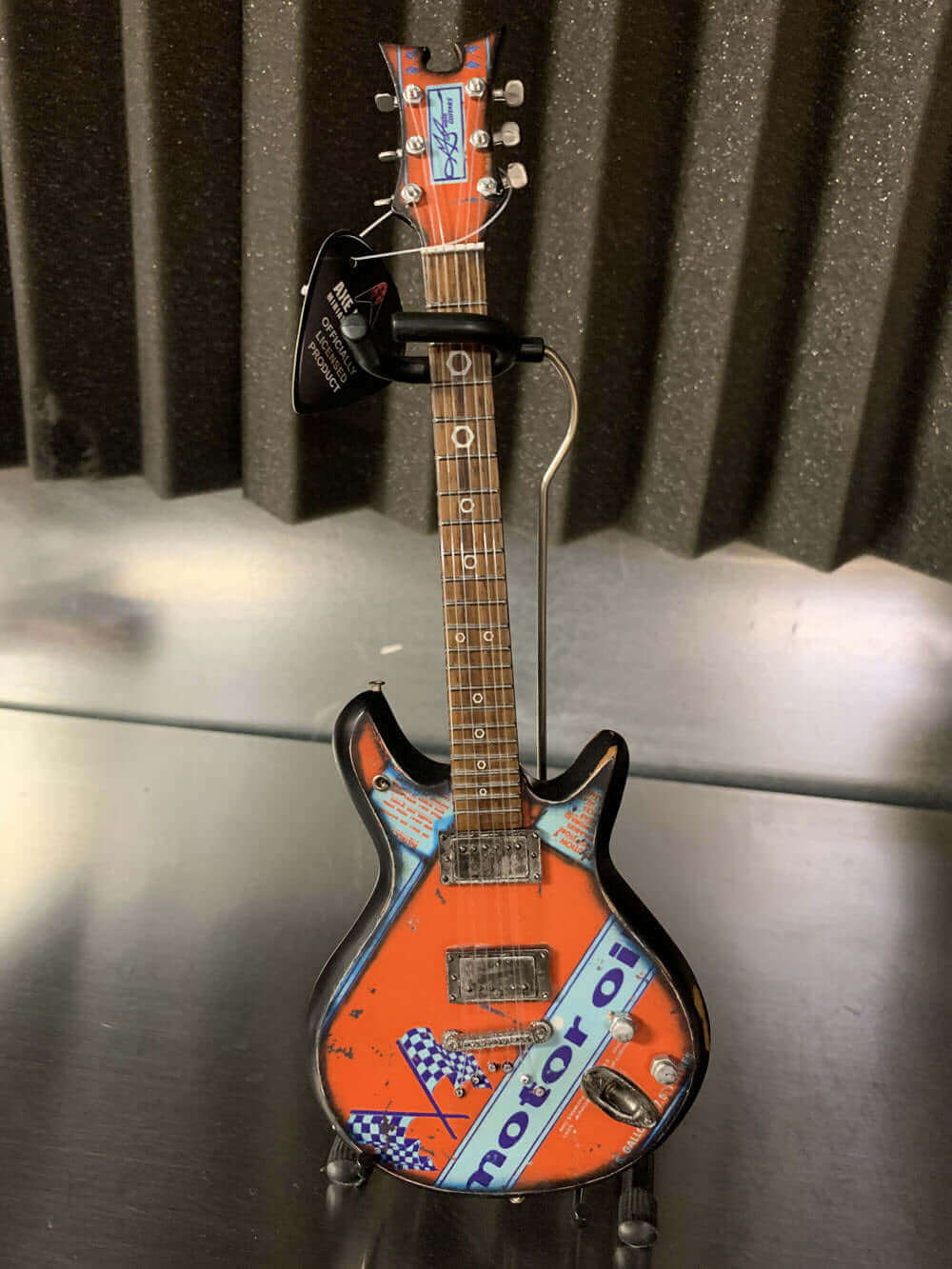 Stephen McSwain Cort Motor Oil - Fuel Series. Mini Guitar Replica.