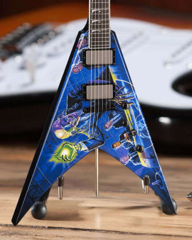 Dave Mustaine Signature V Rust In Peace Mini Guitar