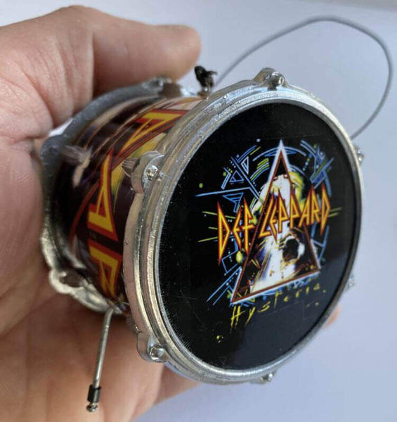 Def Leppard Drum Ornament