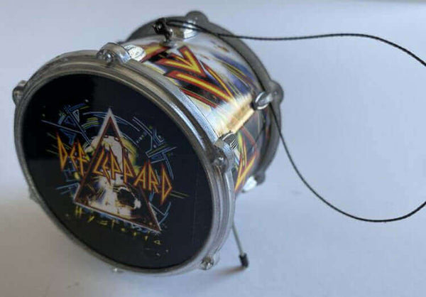 Def Leppard Drum Ornament 2.5" Hanging Ornament