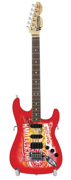 Detroit Red Wings Mini Guitar