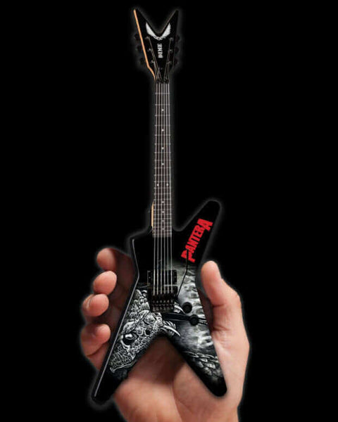 Dimebag Darrell Pantera Black & White Southern Trendkill ML Mini Guitar Model