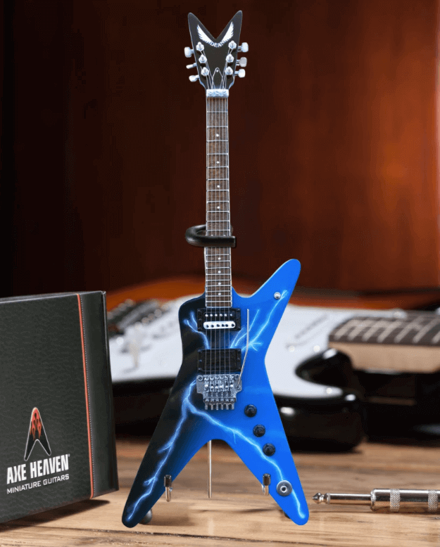 Dimebag Darrel FROM HELL Lightning Bolt Mini Guitar