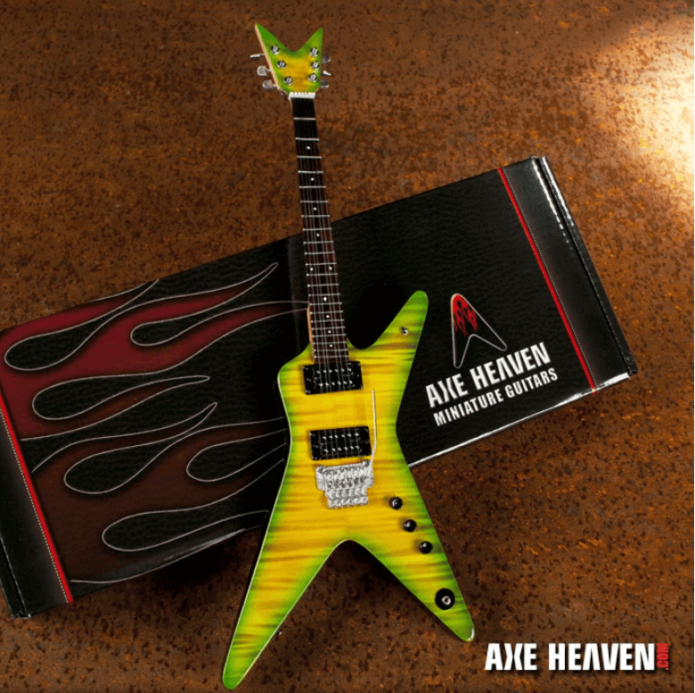 Dimebag Darrell Signature Slime Dime Miniature Guitar 