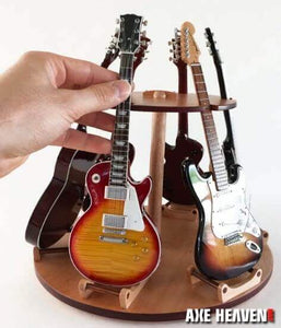 Miniature Multi-Guitar Display Stand – Holds 6 Mini Guitars