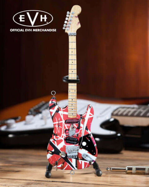 EVH "Frankenstein" Eddie Van Halen Mini Guitar Replica Collectible