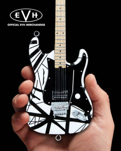EVH Black & White VH1 Eddie Van Halen Mini Guitar