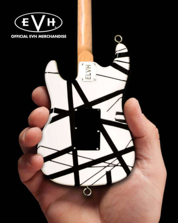 EVH Black & White VH1 Eddie Van Halen Mini Guitar