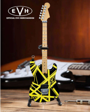 EVH Black & Yellow VH2 "Bumblebee" Eddie Van Halen Mini Guitar