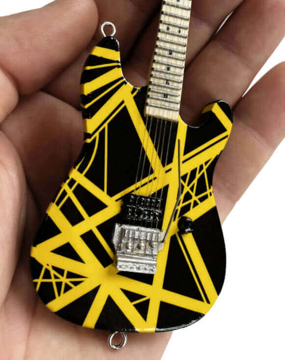 EVH VH2 Bumblebee Guitar Holiday Ornament 