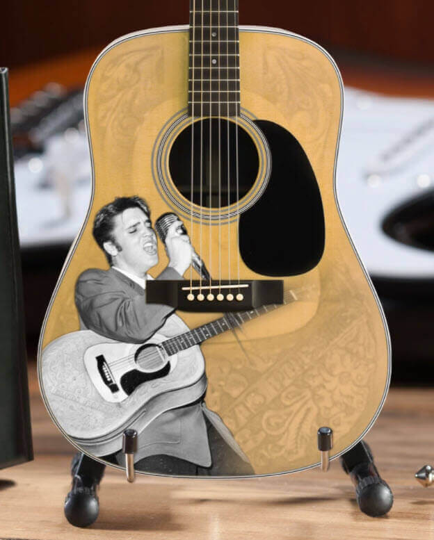 Elvis Presley 55’ Tribute Acoustic Mini Guitar Model