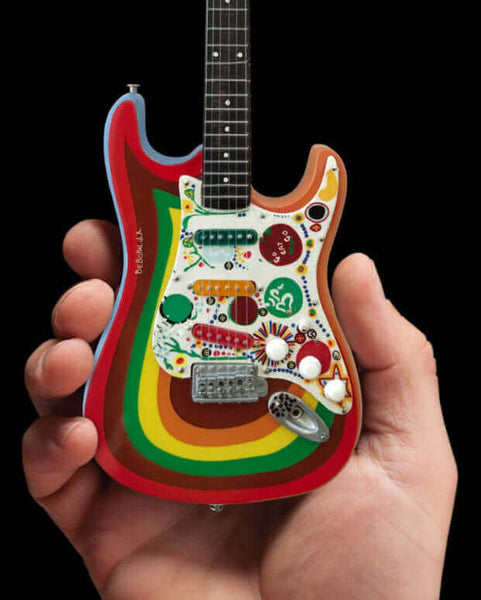 Fab Four Licensed Miniature Fender™ Strat™ Rocky Design Guitar Replica