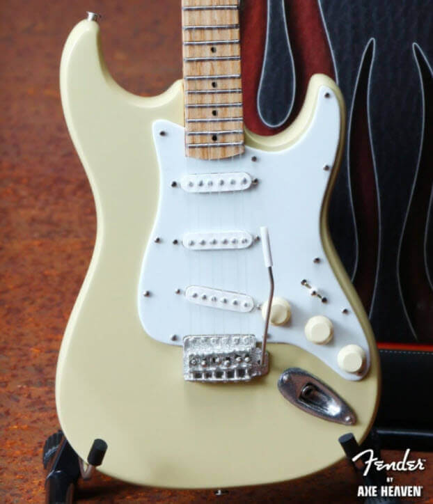 Fender™ Strat™ Cream Miniature Guitar 