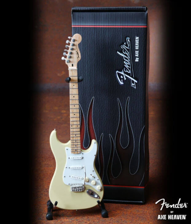 Fender™ Strat™ Cream Miniature Guitar 