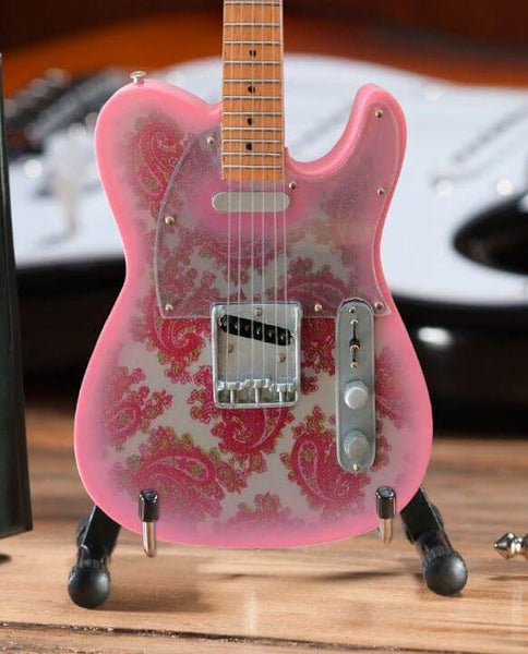Fender™ Miniature Pink Paisley Telecaster™ Guitar 