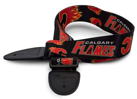 Calgary Flames Guitar Strap