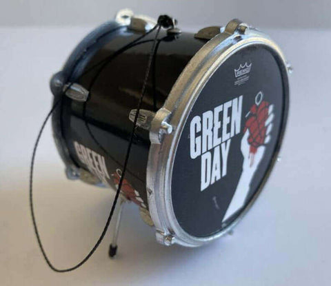 GREEN DAY Drum Ornament 2.5" Hanging Ornament