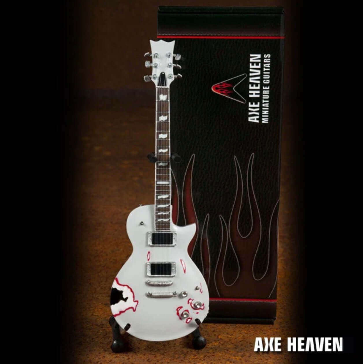 James Hetfield Grey Truckster Mini Guitar