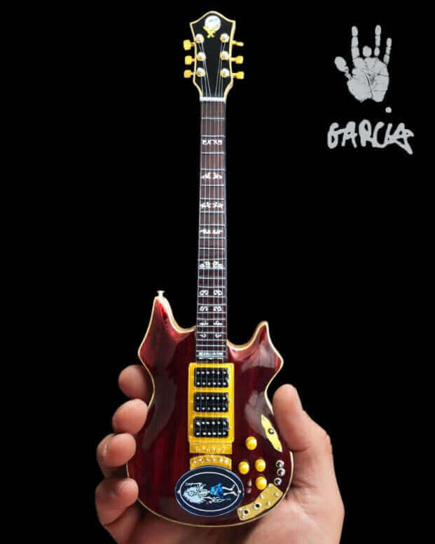 Jerry Garcia™ Rosebud™ Tribute Mini Guitar Replica
