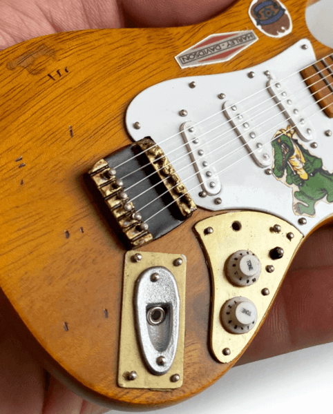 Jerry Garcia™ Alligator™ Graham Nash Tribute Mini Guitar Replica