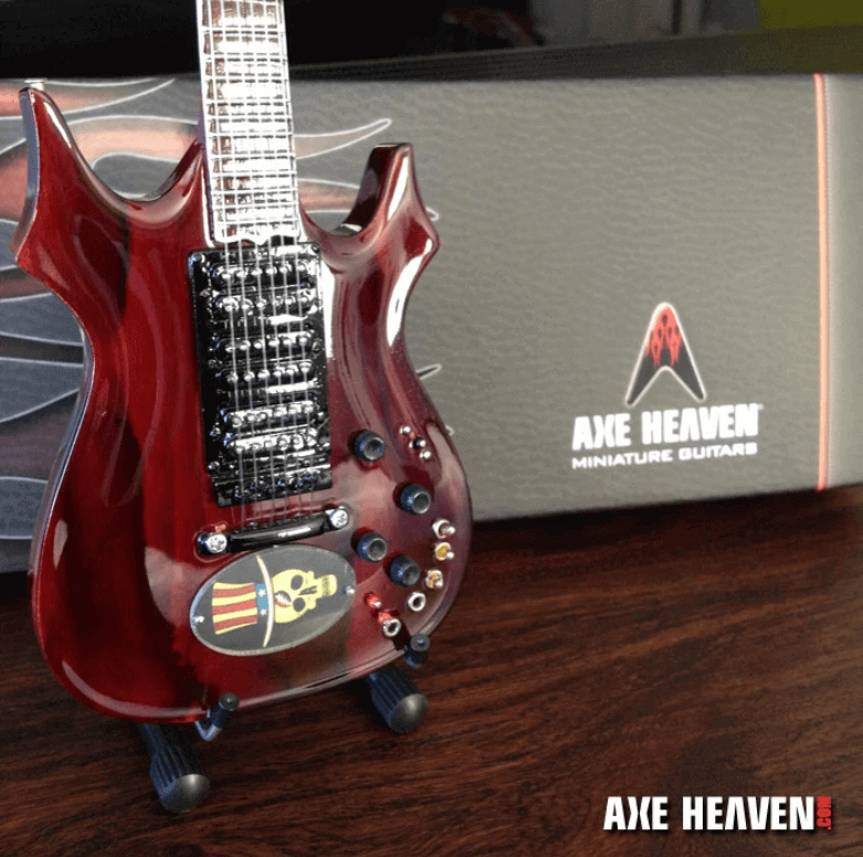 Jerry Garcia™ Top Hat Dead Head Tribute Mini Guitar Replica