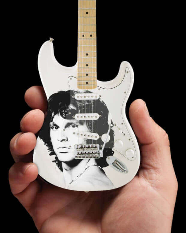 Jim Morrison Tribute Fender™ Strat™ Guitar Replica - Radio Days