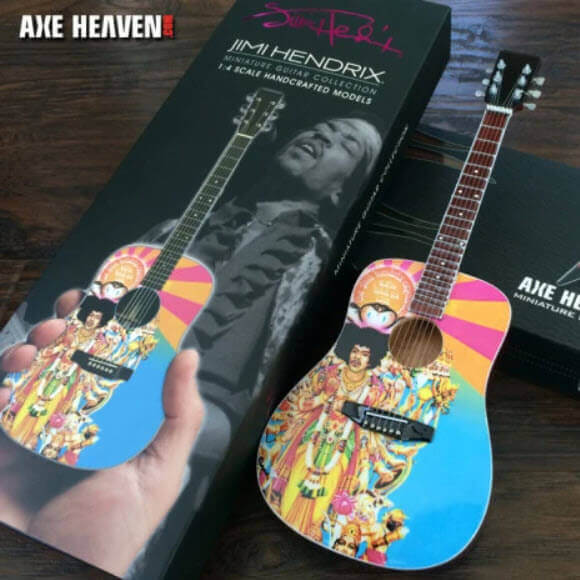 Jimi Hendrix AXIS Bold As Love Mini Acoustic Guitar Model