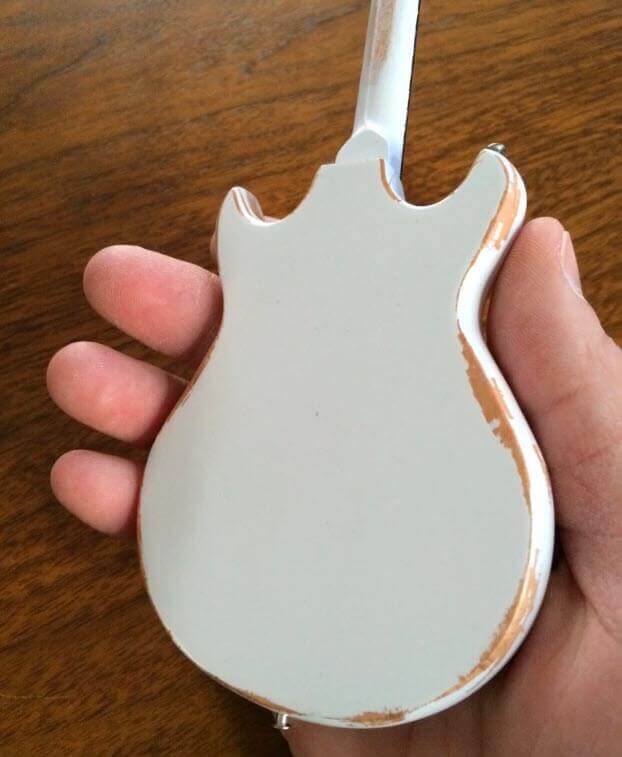 Joan Jett & The Blackhearts "Girls Kick Ass" Tribute Miniature Guitar Model