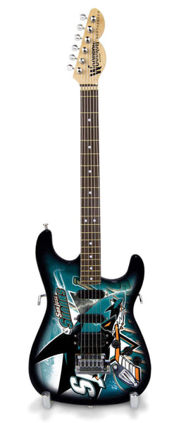 San Jose Sharks 10“ Collectible Mini Guitar