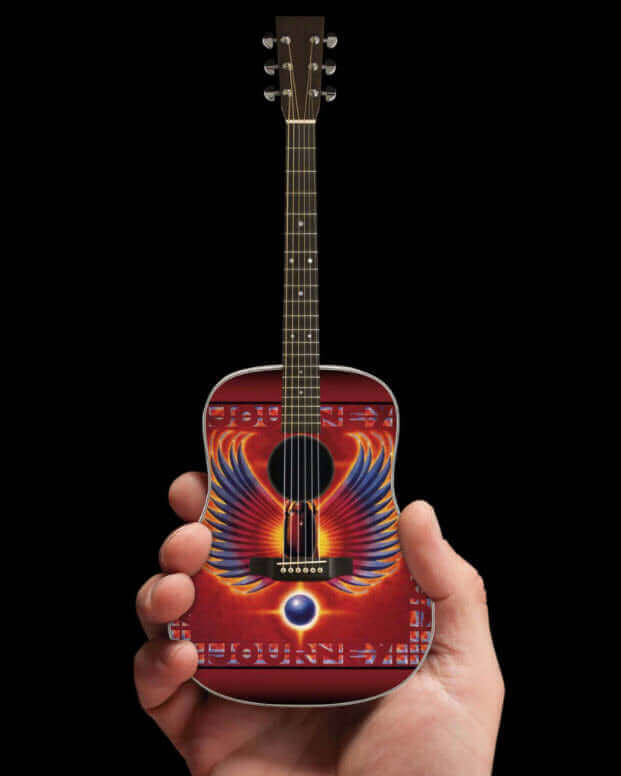 Journey Revelation Album Tribute Acoustic Mini Guitar Replica Model
