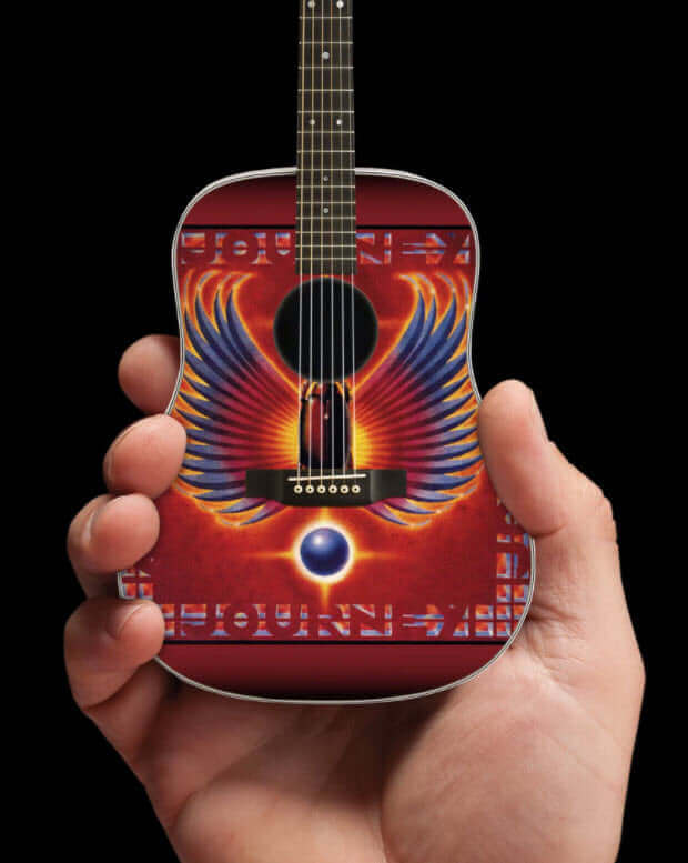 Journey Revelation Album Tribute Acoustic Mini Guitar Replica Model
