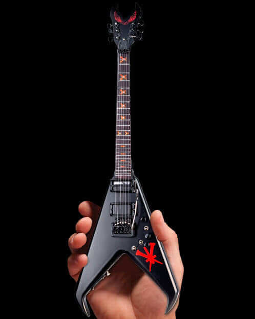 Kerry King Dean USA V Limited Edition Custom Mini Guitar 