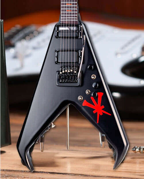 Kerry King Dean USA V Limited Edition Custom Mini Guitar 