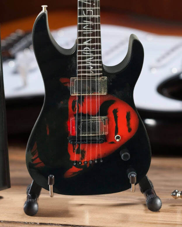 Kirk Hammett ”Frankenstein” Miniature Guitar Replica Collectible