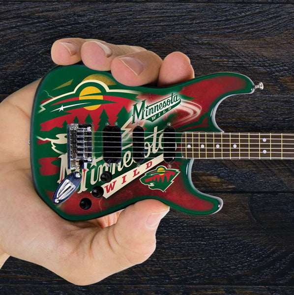 Minnesota Wild 10“ Collectible Mini Guitar