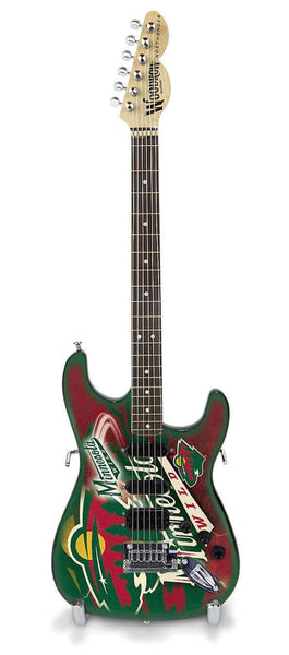 Minnesota Wild 10“ Collectible Mini Guitar