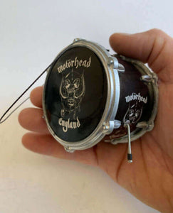 Motorhead Drum Ornament 2.5" Christmas Ornament