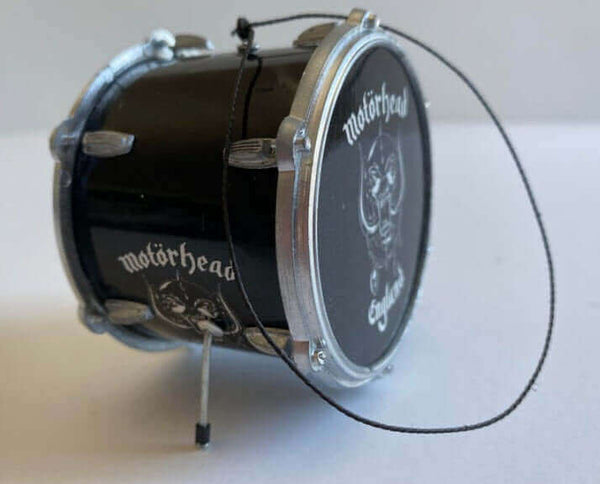 Motorhead Drum Ornament 2.5" Christmas Ornament