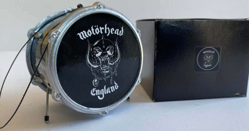 Motorhead Drum Ornament 2.5" Christmas Ornament