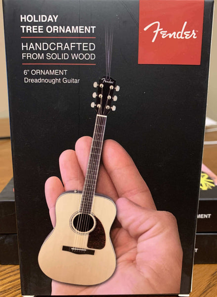 FENDER Dreadnought Acoustic Guitar Ornament