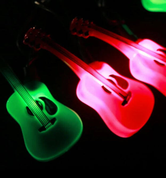Acoustic Guitar Party Lights