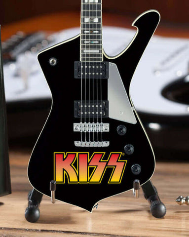 KISS® Paul Stanley Iceman Miniature Guitar Model