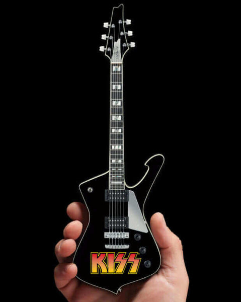 KISS® Paul Stanley Iceman Miniature Guitar Model