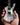 KISS® Paul Stanley Cracked Mirror Iceman Miniature Guitar Model