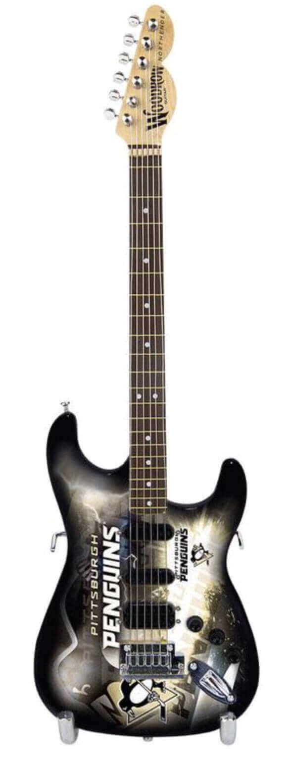 Pittsburgh Penguins 10“ Collectible Mini Guitar