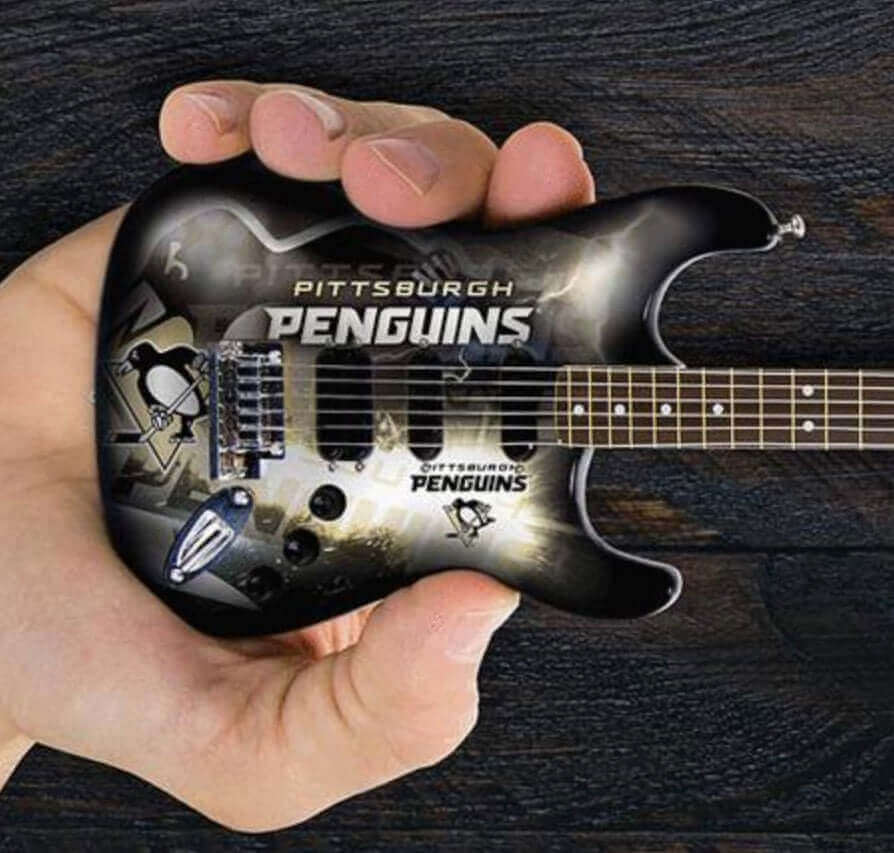 Pittsburgh Penguins 10“ Collectible Mini Guitar