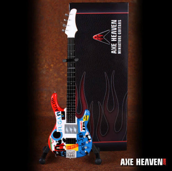 Flea Signature Psycho Flea Miniature Bass Guitar Replica Collectible